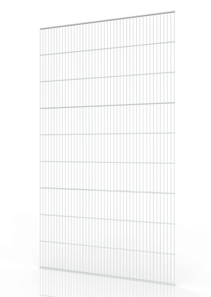 Gittertrennwand für Lagereinhausung ECONFENCE® BASIC LINE 1000x1800mm RAL-7035