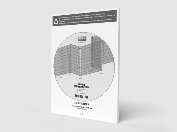 Medium Line Schutzgitter - Betriebsanleitung